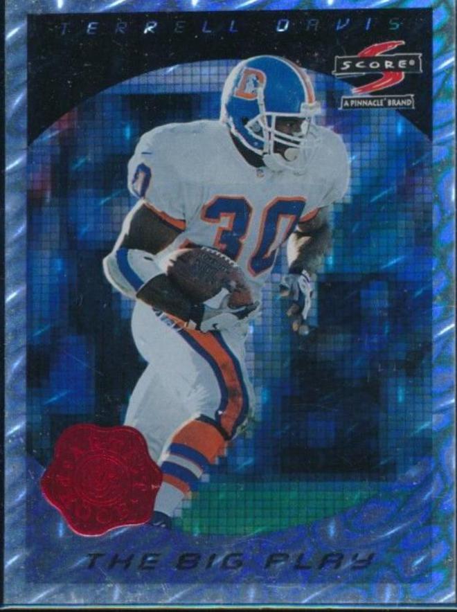 Terrell Davis [Showcase Artist's Proof] #310 Football Cards 1997 Panini Score