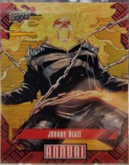 Johnny Blaze [Gold] #38 Marvel 2023 Upper Deck Annual