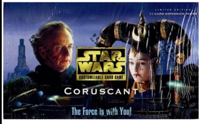 Booster Box Star Wars CCG Coruscant