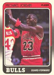 1988 Fleer Michael Jordan basketball card popular