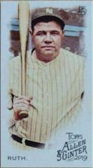 Babe Ruth [Mini Brooklyn Back] #3 Baseball Cards 2019 Topps Allen & Ginter Prices