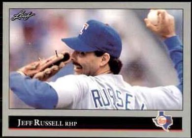 Jeff Russell #90 Baseball Cards 1992 Leaf