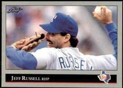 Jeff Russell #90 Baseball Cards 1992 Leaf Prices