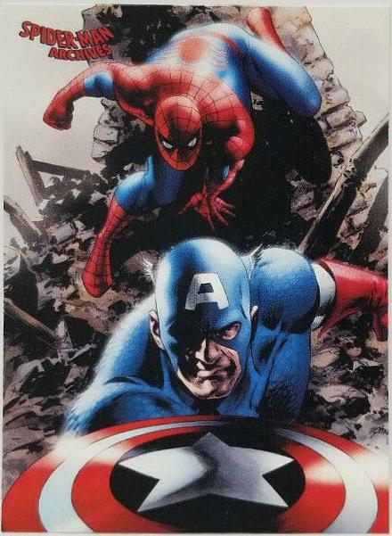 Captain America #55 Marvel 2009 Rittenhouse Spider-Man Archives