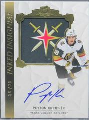 Peyton Krebs #II-PK Hockey Cards 2020 Upper Deck The Cup Inked Insignias Autograph Patch Prices