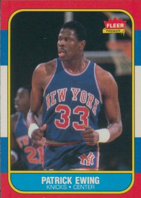 1986 Patrick Ewing RC PSA 8 deals