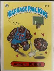 Dribblin Derek #154B Garbage Pail Kids 1986 Mini Prices