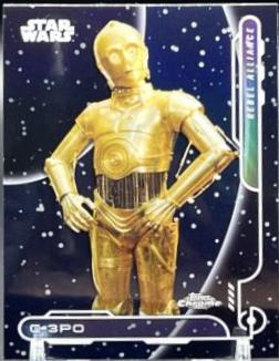 C-3PO [Rebel Alliance] #RA-6 Star Wars 2024 Topps Chrome Galactic Civil War