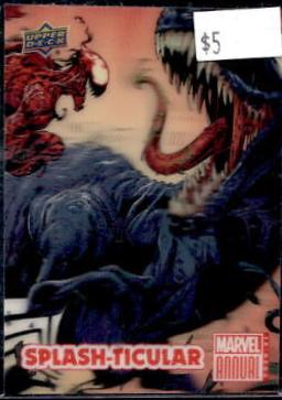 Venom (2018) #25 #S15 Marvel 2020 Upper Deck Annual Splash-Ticular 3D