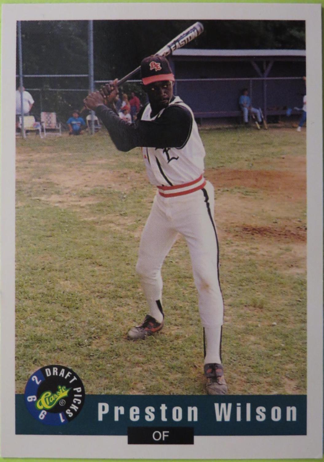 Preston Wilson #117 Baseball Cards 1992 Classic Draft Picks