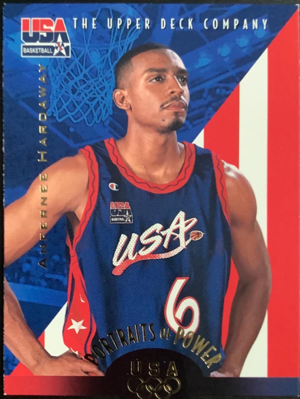 Anfernee Hardaway #49 Basketball Cards 1996 Upper Deck USA