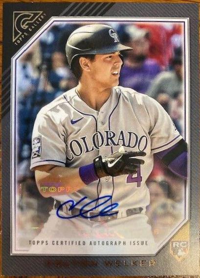 Colton Welker #RA-CW Prices | 2022 Topps Gallery Rookie Autographs |  Baseball Cards