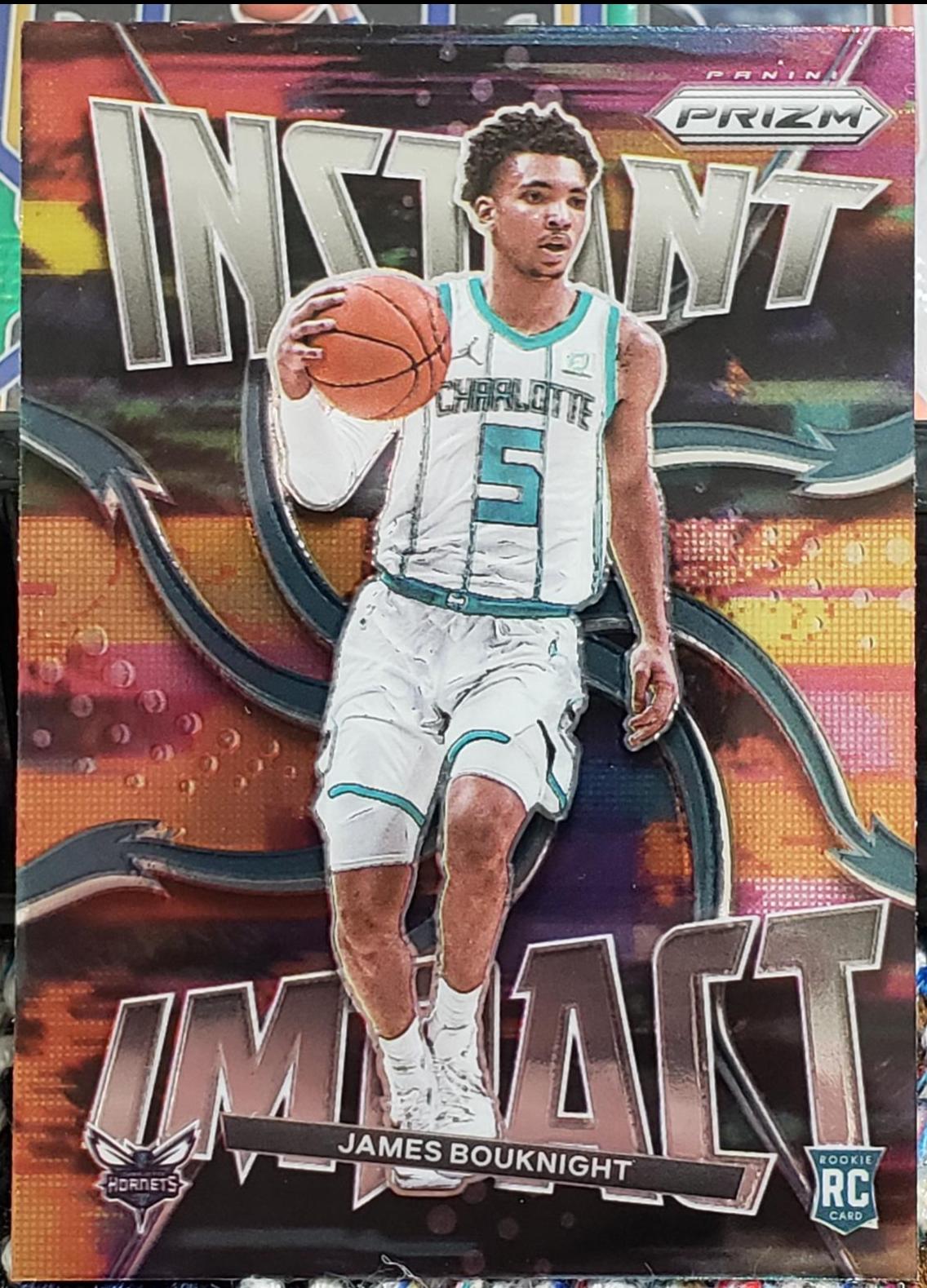 James Bouknight #8 Basketball Cards 2021 Panini Prizm Instant Impact