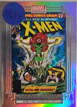 Uncanny X-Men [Rainbow] #IC13 Marvel 2023 Upper Deck Platinum Iconic Covers