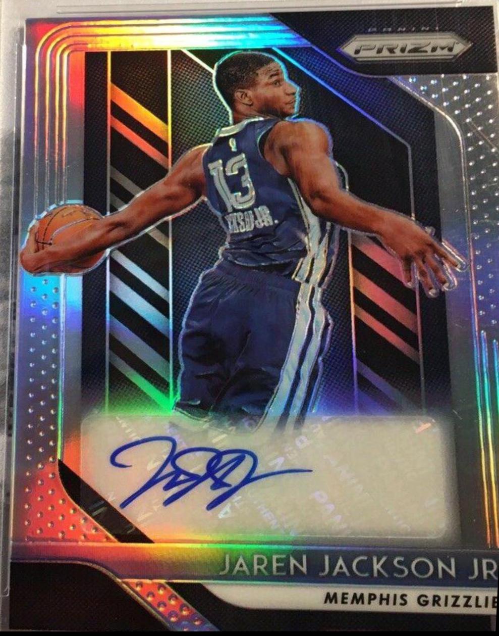 Jaren on sale Jackson Jr. Silver Prizm Rookie SGC 9.5