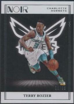 Terry Rozier #3 Basketball Cards 2020 Panini Noir