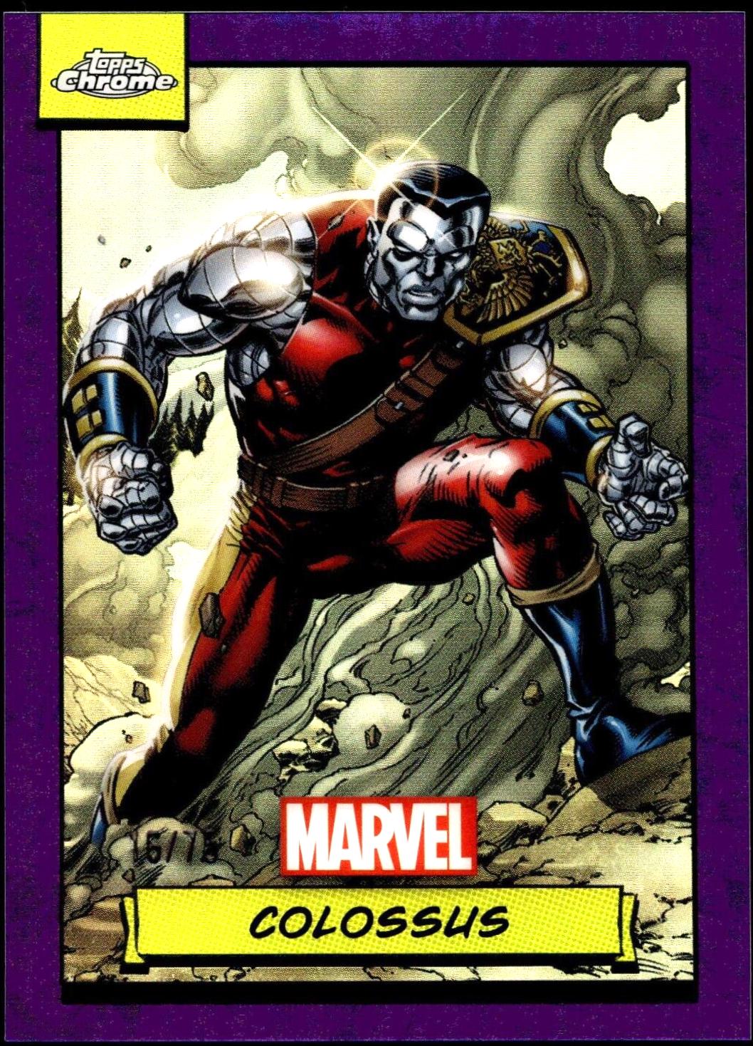 Colossus [Purple Refractor] #26 Marvel 2024 Topps Chrome