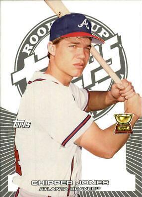 Chipper Jones #92 Baseball Cards 2005 Topps Rookie Cup