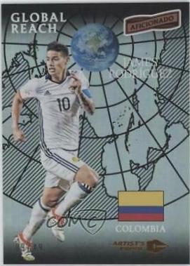 James Rodriguez [Artist's Proof Bronze] #163 Soccer Cards 2016 Panini Aficionado