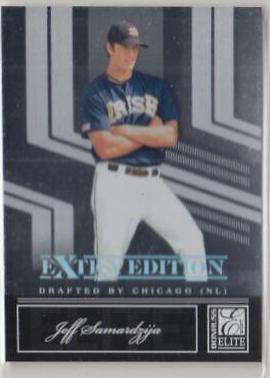 Jeff Samardzija #23 Baseball Cards 2007 Donruss Elite Extra Edition