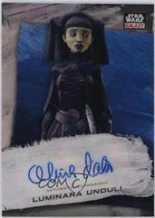 Olivia d'Abo [Blue Refractor] #GA-ODA Star Wars 2022 Topps Galaxy Chrome Autograph Prices