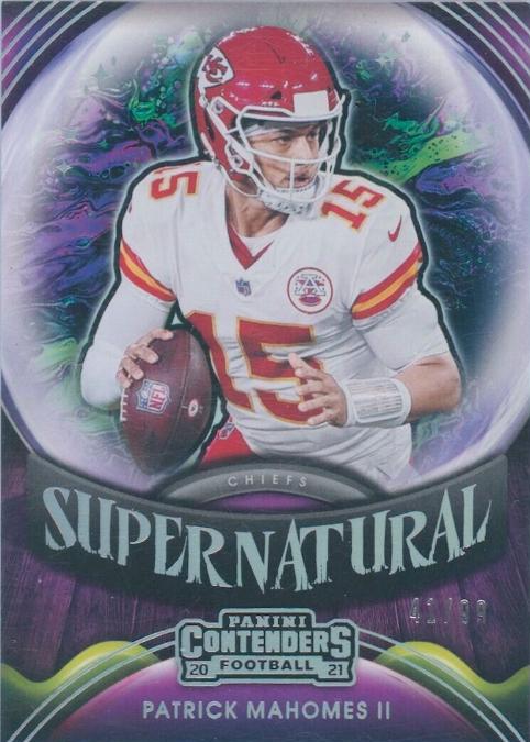 Patrick Mahomes II [Silver] #SN-PMA Prices | 2021 Panini Contenders ...