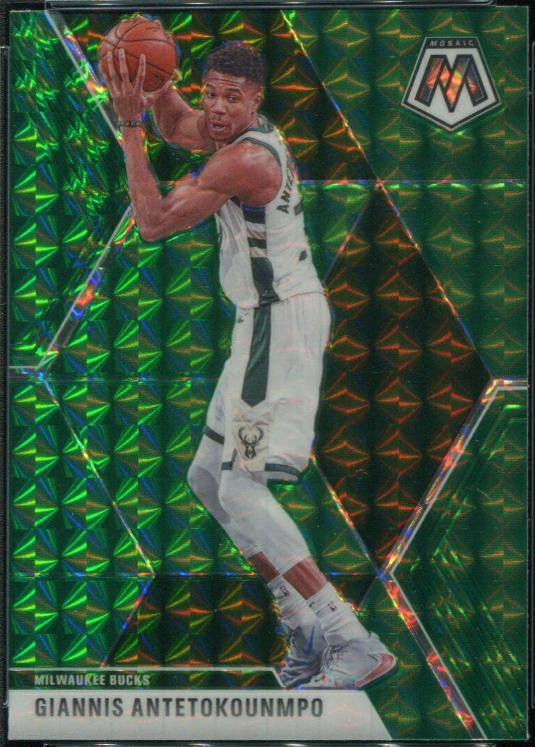 GIANNIS ANTETOKOUNMPO 2019-20 PANINI PRIZM hotsell GREEN REFRACTOR PSA 10 GEM MINT