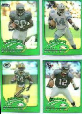 Antonio Bryant #196 Football Cards 2002 Topps Chrome