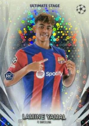 Lamine Yamal #USC-16 Prices | 2023 Topps UEFA Club Ultimate Stage