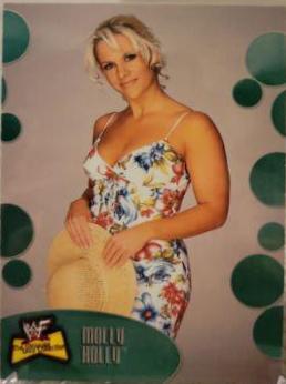 Molly Holly #27 Wrestling Cards 2001 Fleer WWF The Ultimate Diva Collection