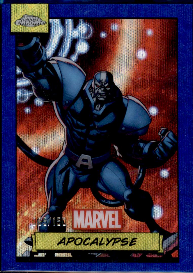 Apocalypse [Blue Wave] #102 Marvel 2024 Topps Chrome