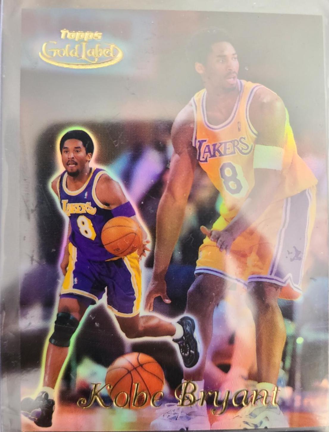 Kobe Bryant Topps Gold Label BLACK LABEL Class good 2