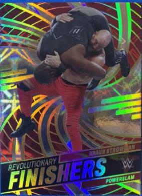 Braun Strowman [Galactic] #19 Wrestling Cards 2023 Panini Revolution WWE Revolutionary Finishers