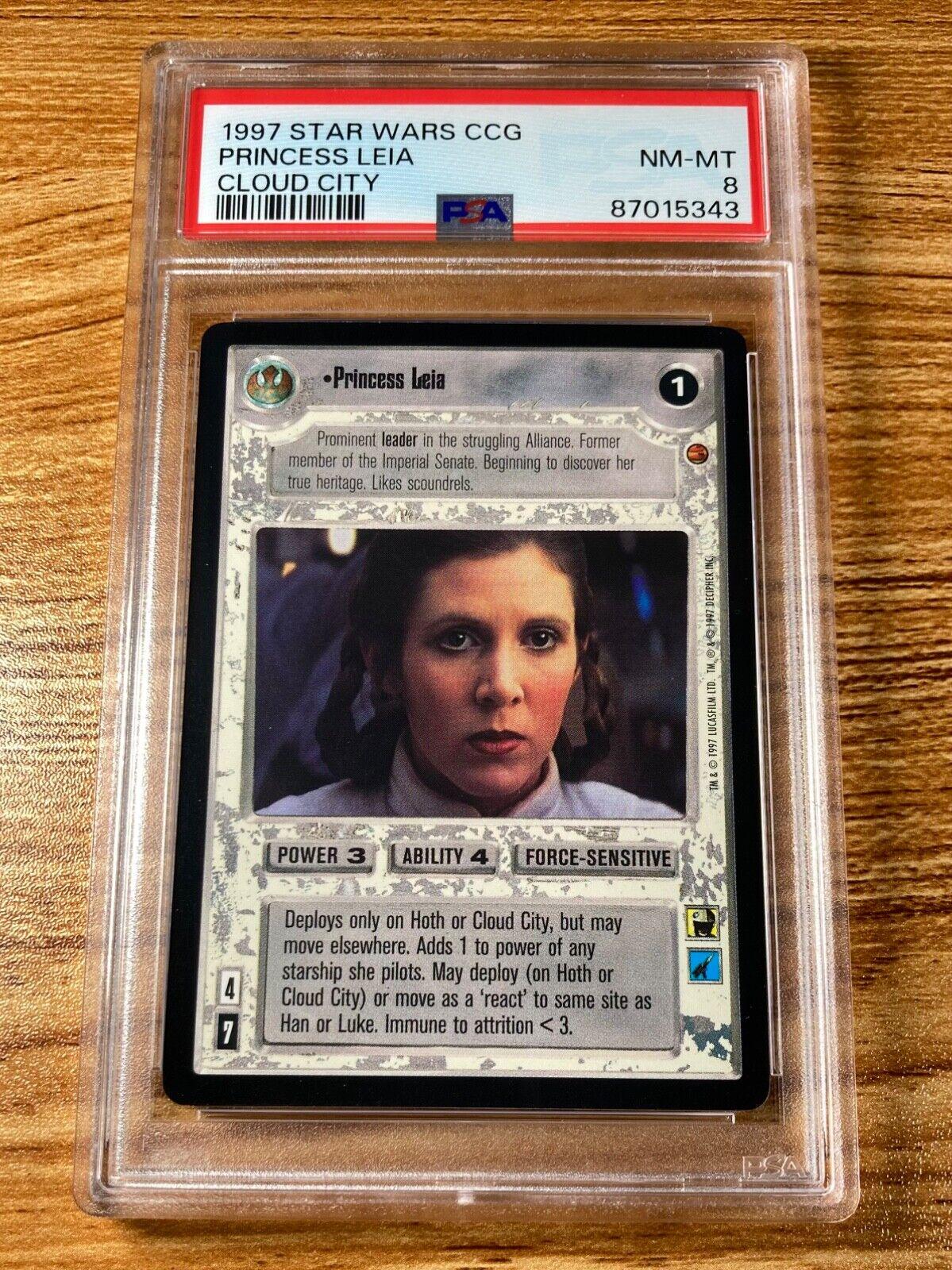 Princess Leia [Limited] Star Wars CCG Cloud City