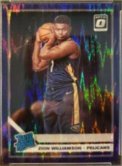 2019 Zion cheapest Williamson Purple Holo Rated Rookie BGS 9.5