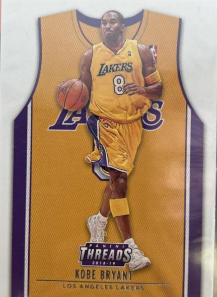 2018 Panini sale Threads Kobe Bryant Relic