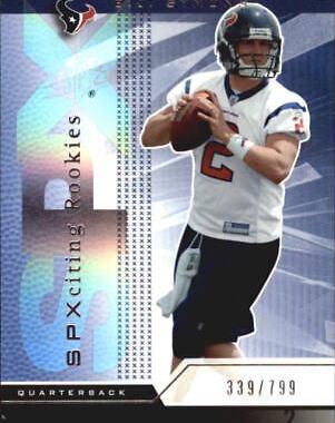 B.J. Symons #167 Football Cards 2004 Spx