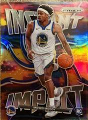 Moses Moody [Silver Prizm] #24 Basketball Cards 2021 Panini Prizm Instant Impact Prices