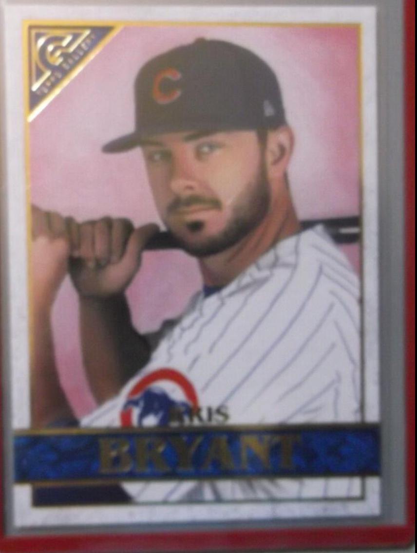 Kris Bryant #115 Baseball Cards 2020 Topps Gallery