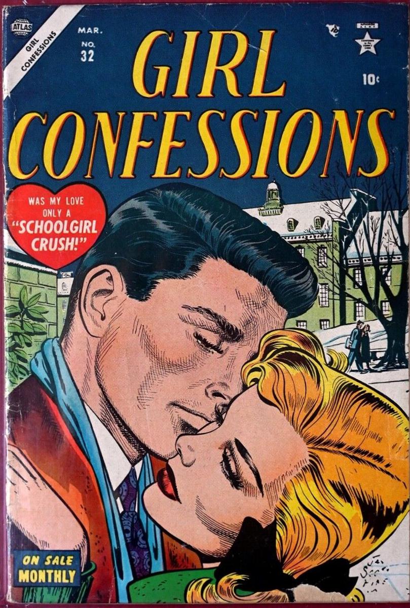 Girl Confessions #32 (1954) Comic Books Girl Confessions