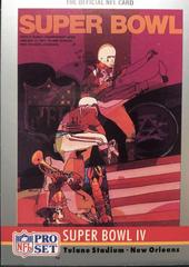 Super Bowl IV #4 Prices | 1990 Pro Set | Football Cards