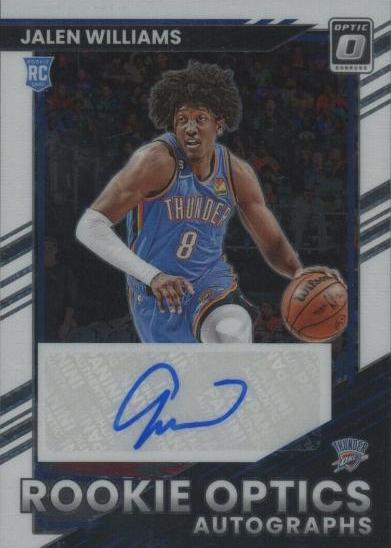 Jalen Williams #ROA-JWL Prices | 2022 Panini Donruss Optic Rookie  Autographs | Basketball Cards