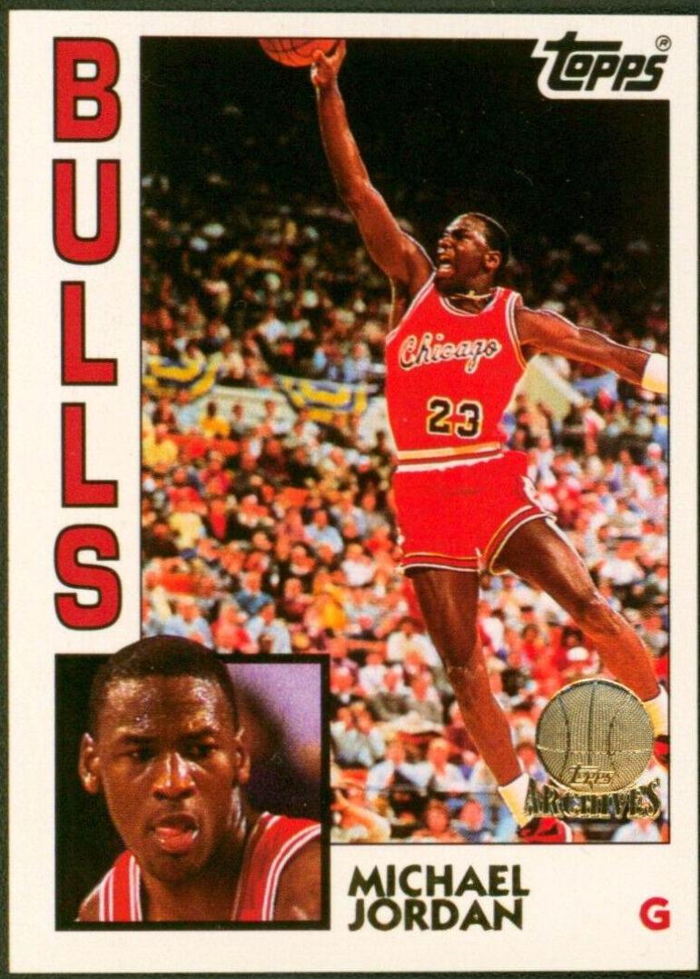 MICHAEL JORDAN Chicago Bulls 1992 Topps Archives Basketball Card #52 high quality PSA 9 MINT