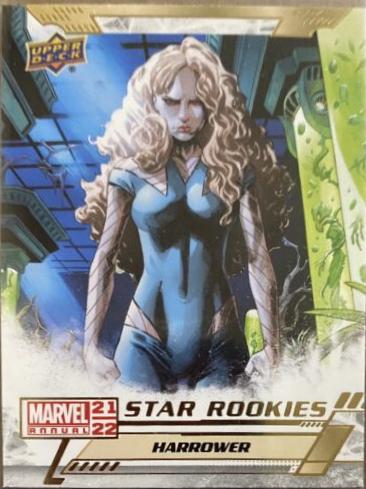 Harrower #SR2 Marvel 2021 Upper Deck Annual Star Rookies