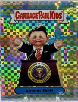 Rappin' RON [Xfractor] #46a 2014 Garbage Pail Kids Chrome