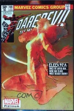 Elektra [Cosmic] #VI32 Marvel 2023 Upper Deck Platinum Cover Variant