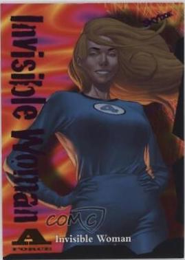 Invisible Woman [Mighty Rave] #AF41 2024 SkyBox Metal Universe Avengers A-Force Rave