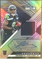 Kenneth Walker III #RSA-KW Football Cards 2022 Panini XR Rookie Swatch Autographs Prices