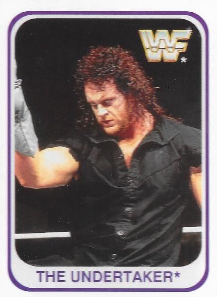 1991 WWF Merlin Undertaker Rookie top Card PSA 6 wwe