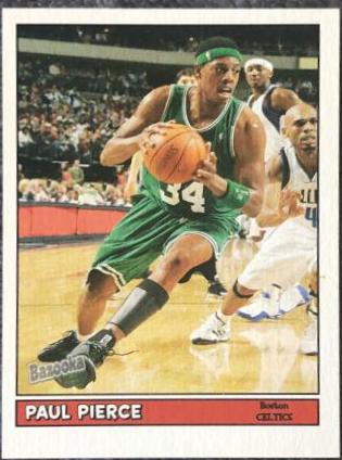 Paul Pierce #105 Basketball Cards 2005 Topps Bazooka